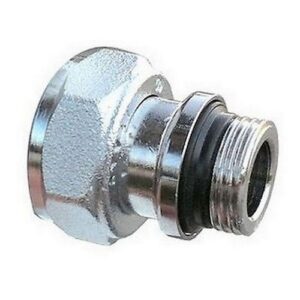 8783 38 CODOLO 3/8' CROMATO CON GHIERA E GUARNIZIONE FAR
