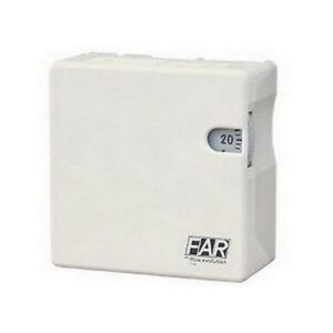 7948 TERMOSTATO AMBIENTE ELETTROMECCANICO CON CONTATTO ON/OFF FAR - immagine 1
