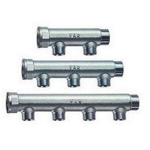 3675 3412TP COLLETTORE 3 VIE 3/4' INT. 50 1/2' MASCHIO TESTA PIANA FAR - immagine 1