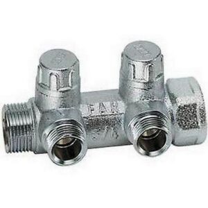 3860 134TP COLLETTORE 2 VIE 'MULTIFAR' DET. 1' X 3/4' MASCHIO TESTA PIANA FAR - immagine 1
