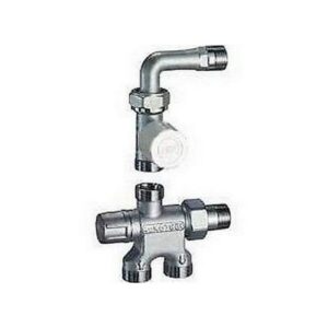 1440 12G18 VALVOLA MONOTUBO 'GRT' TERMOSTATIZZABILE 1/2' X 18 GOMMA FAR - immagine 1
