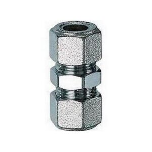 5090 38G08 NIPLEX DOPPIO 3/8' X  8 GOMMA CROMATO FAR - immagine 1