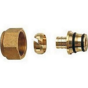 6051 976186 ADATTATORE TUBO PLASTICA 12,7x2,4 CALOTTA GIALLA FAR