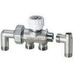 1600 12 VALVOLA TERMOCONVETTORI 1/2' RAME FAR - immagine 1