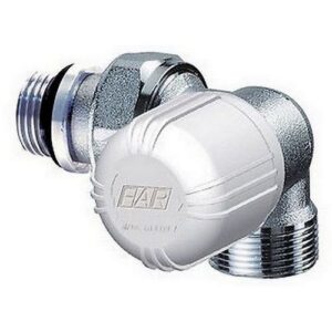 1636 38 VALVOLA TERMOST SQ 3/8' COMANDO VERTICALE SX RAME COD.PREGUARNITO FAR - immagine 1