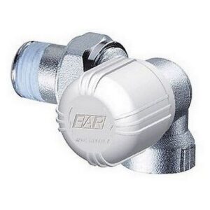 1626 38 VALVOLA TERMOSTATIZZABILE SQ 3/8' COMANDO VERTICALE SX  FERRO FAR - immagine 1