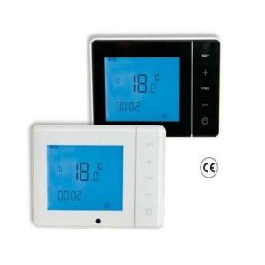 27650091 CRONOTERMOSTATO AMBIENTE "SMART PLUS BIANCO AA" 3V DC TECNOSYSTEMI - immagine 1