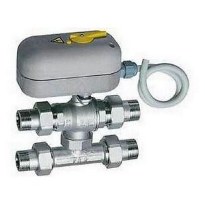 300825 3408 3/4" Valvola zona 3 vie con tee di by-pass attacchi maschio FAR - immagine 1