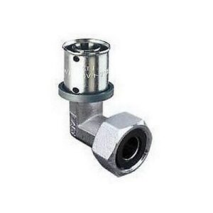 59221801 PRESSFAR - GOMITO 1/2' TESTA PIANA Ø 18X2 CON CALOTTA FAR - immagine 1