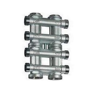 3751 104G18 COLLETTORE COMPLANARE 1 ' X 18 GOMMA DERIVAZIONI 4+4 FAR - immagine 1