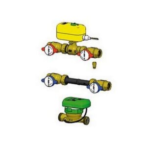 2316 342501 GRUPPO CONTABILIZZAZIONE 2 V 3/4' Q=2,5 Mbus CALDO-FREDDO 230V FAR