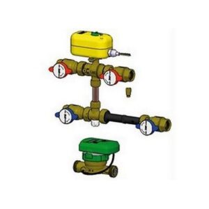 2317 342502 GRUPPO CONTABILIZZAZIONE 3 V 3/4' Q=2,5 Mbus CALDO/FREDDO 24V FAR