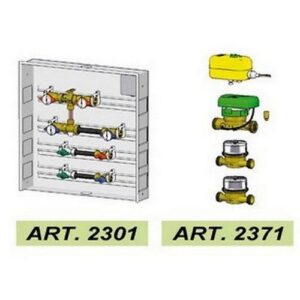 2371 252502 STRUMENTI A LETTURA M-BUS QN 2,5-2,5 CON MOTORE 24V FAR
