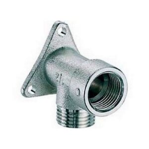 5830 12 RACCORDO A MURO ATT. MASCHIO 1/2' X 1/2' EUROKONUS CROMATO FAR - immagine 1