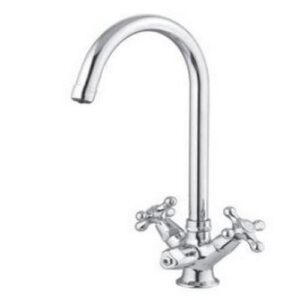 30072CR Monoforo lavello cucina Marea a tre vie PORTA E BINI