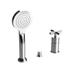 33181CR Monocomando bordo vasca con deviatore e doccetta PORTA E BINI