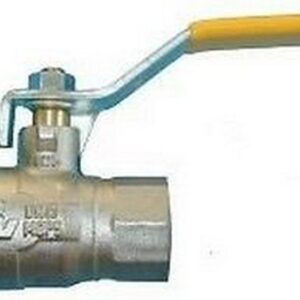 188015 Valvola a sfera gas passaggio totale a leva M x F 1/2" RASTELLI