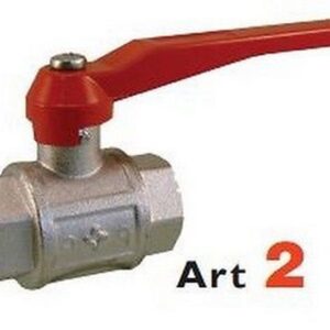 002010 Valvola a sfera a passaggio totale tipo pesante F x F 3/8" RASTELLI