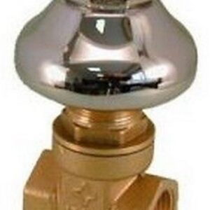 240020 Saracinesca in ottone per incasso a parete F x F 3/4" RASTELLI