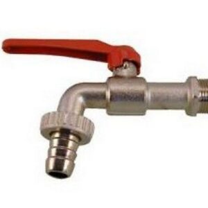 055015 Rubinetto con portagomma tipo normale 1/2" RASTELLI