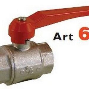 006008 Valvola a sfera a passaggio totale tipo normale F x F 1/4" RASTELLI