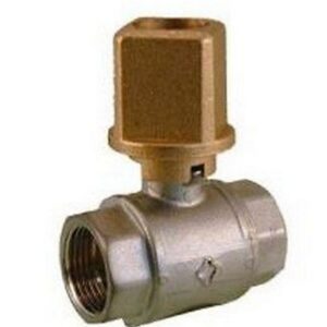 691032 Valvola a sfera a passaggio totale M x F 1 1/4" RASTELLI - immagine 1