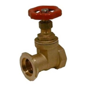 D26025 Saracinesca in ottone con flangia per pompe di circolazione 1" RASTELLI