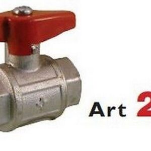 020010 Valvola a sfera a passaggio totale tipo pesante F x F 3/8" RASTELLI