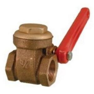 245050 Saracinesca in bronzo a chiusura rapida F x F 2" RASTELLI