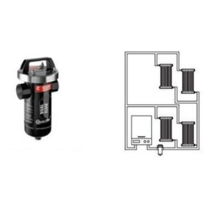 300901002 Filtro defangatore magnetico BOILERMAG XL - 1"1/2  MANTA ECOLOGICA