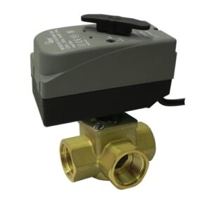 424907013 Valvola deviatrice rotante 3 vie FFF 230V 13s 3/4" IVR - immagine 1