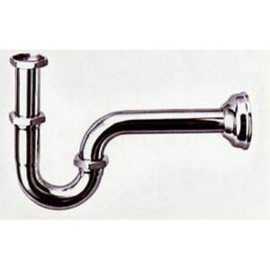 S14/7  1" 1/4  Sifone a tubo per lavabo senza piletta  FRATELLI GIACOMINI