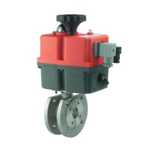 468510412 Valvola a sfera corpo piatto flangiata inox c/attuatori mono DN 25 IVR