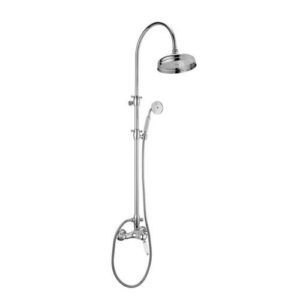 50485CR Colonna doccia completa di miscelatore doccia esterno PORTA E BINI