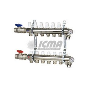 87K021PL06 226 Kit di collettori con regolazione ed intercettazione 1" 8 ICMA - immagine 1