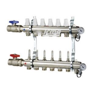 87K024PL06 Kit di collettori con regolazione ed intercettazione   1"   8 ICMA - immagine 1