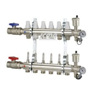 87K025PL06 225 Kit di collettori con regolazione ed intercettazione 1" 8 ICMA - immagine 1