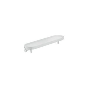 ACCP70CR MENSOLA IN CERAMICA CON SUPPORTI IN OTTONE CROMO NOBILI