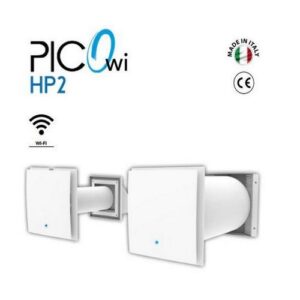 ACD100003 ASPIRATORE-ESTRATTORE STATICO CON RECUPERATORE DI CALORE A PARETE TECNOSYSTEMI