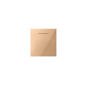 AD139/102RCP SOFFIONE INCASSO A SOFFITTO TEMPTATION Q500 INOX RED CANYON NOBILI