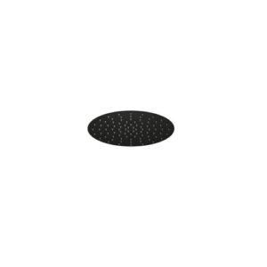 AD139/121BM SOFFIONE "SHAPED" Ø250 INOX NERO OPACO NOBILI