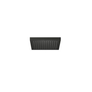 AD139/17CBM SOFFIONE A SNODO MINIM. 200x200 MM. ANTICALCARE NERO OPACO NOBILI
