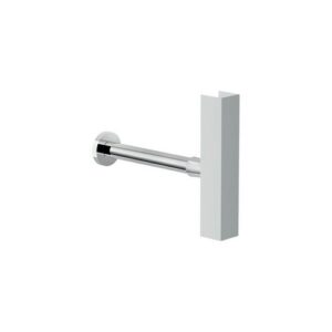 AV00102/3CR SIFONE 1"1/4 CON CARTER QUADRATO T3 CROMO NOBILI - immagine 1