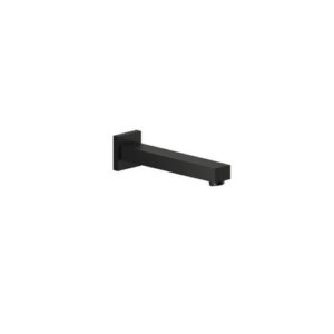 AV00158/38BM BOCCA DI EROGAZIONE A PARETE QUADRA 220MM NERO OPACO NOBILI - immagine 1