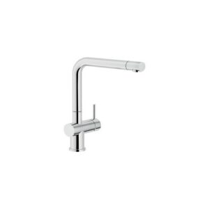 BPLV113CR RUBINETTO MONOCOMANDO BASSA PRESSIONE LAVELLO CON BOCCHETTA GIREVOLE DIAM. 28 LIVE CROMO NOBILI - immagine 1