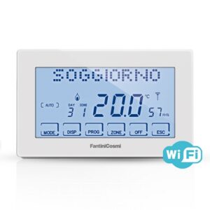 CH180RFWIFI  Cronostermostato settimanale touchscreen  WiFI FANTINI COSMI
