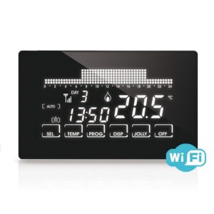 CH193BWIFI  Cronotermostato settimanale touch-screen, con WiFi FANTINI COSMI