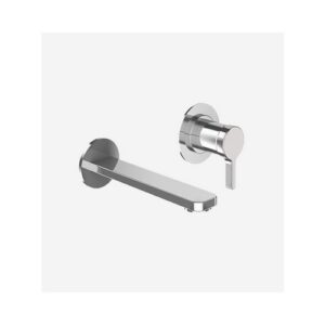 D831042015 MISCELATORE LAVABO INCASSO A MURO CROMATO, SENZA SCARICO WEBERT