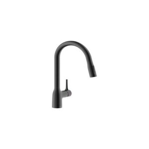 CU128137GUP RUBINETTO MISCELATORE LAVELLO ESTRAIBILE PULLDOWN A 2 GETTI CANNA DI FUCILE NOBILI - immagine 1