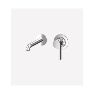 D830933015 MISCELATORE LAVABO INCASSO SENZA SCARICO CROMATO WEBERT